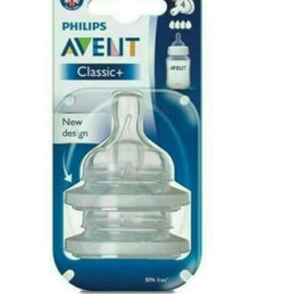 Set 2 Núm Ti Giả Rx-9 X Philips Avent Họa Tiết Chấm Bi Cổ Điển Thời Trang Cho Nữ