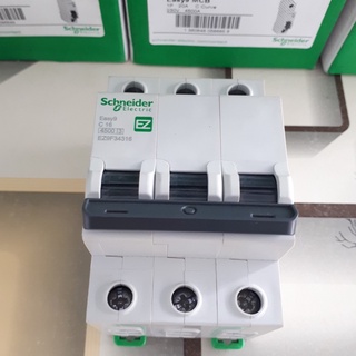 Cầu dao điện, aptomat, mcb gài 3 pha 6a-10a-16a-20a-25a-32a-40a-50a-63a dòng cắt 4.5ka - schneider