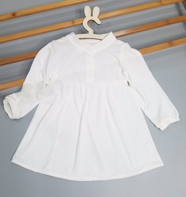 Đầm cotton xuất Hàn, Size XS -L  tương đương 14-30kg