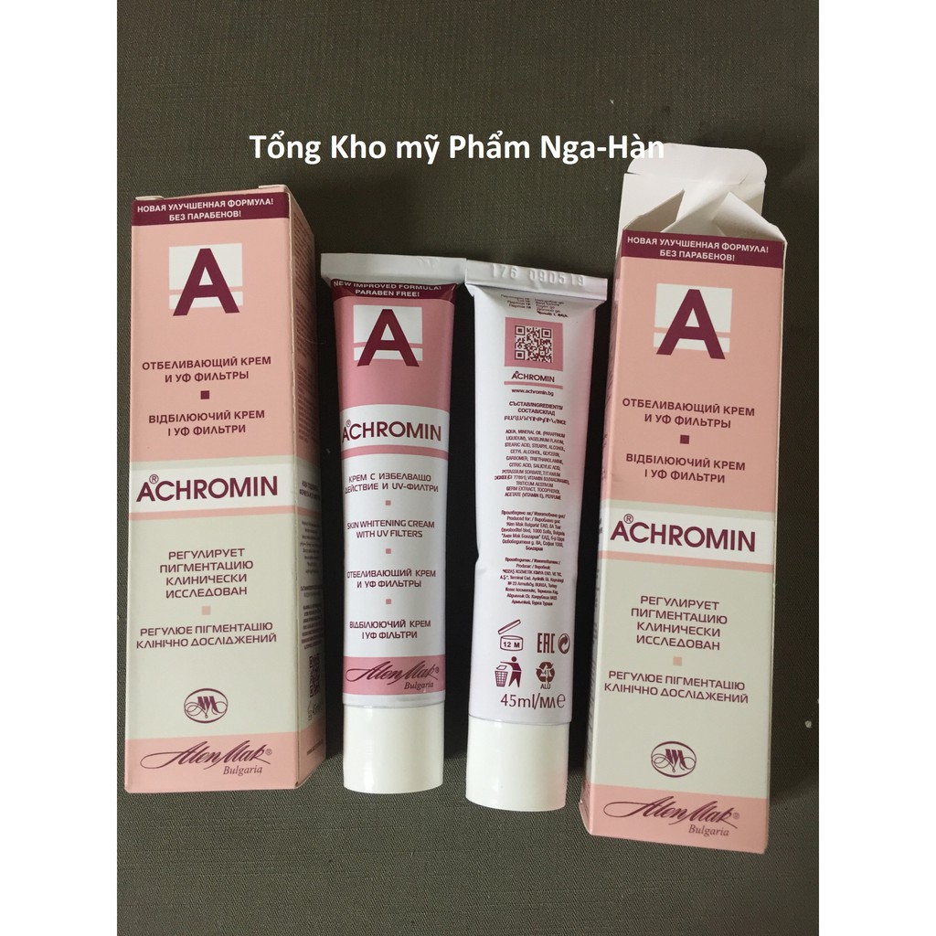 Kem loại bỏ nám ,tàn nhang, chuyên sâu Archromin. Nám chữ A