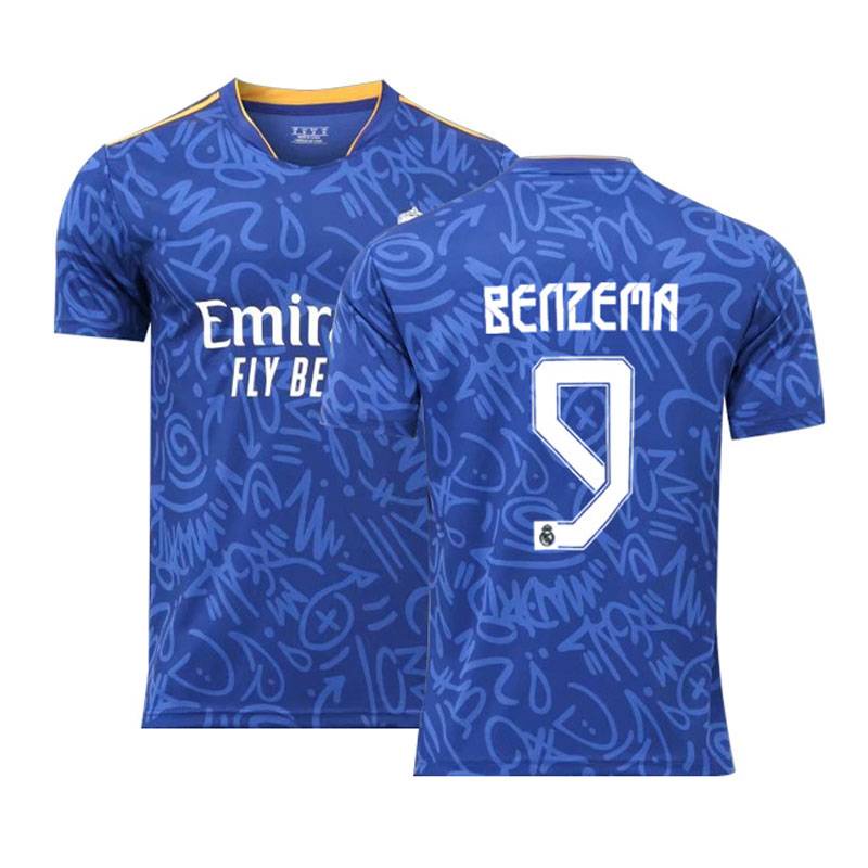 Áo thun bóng đá đội Real Madrid F.C. thời trang chất lượng cao size S-4XL