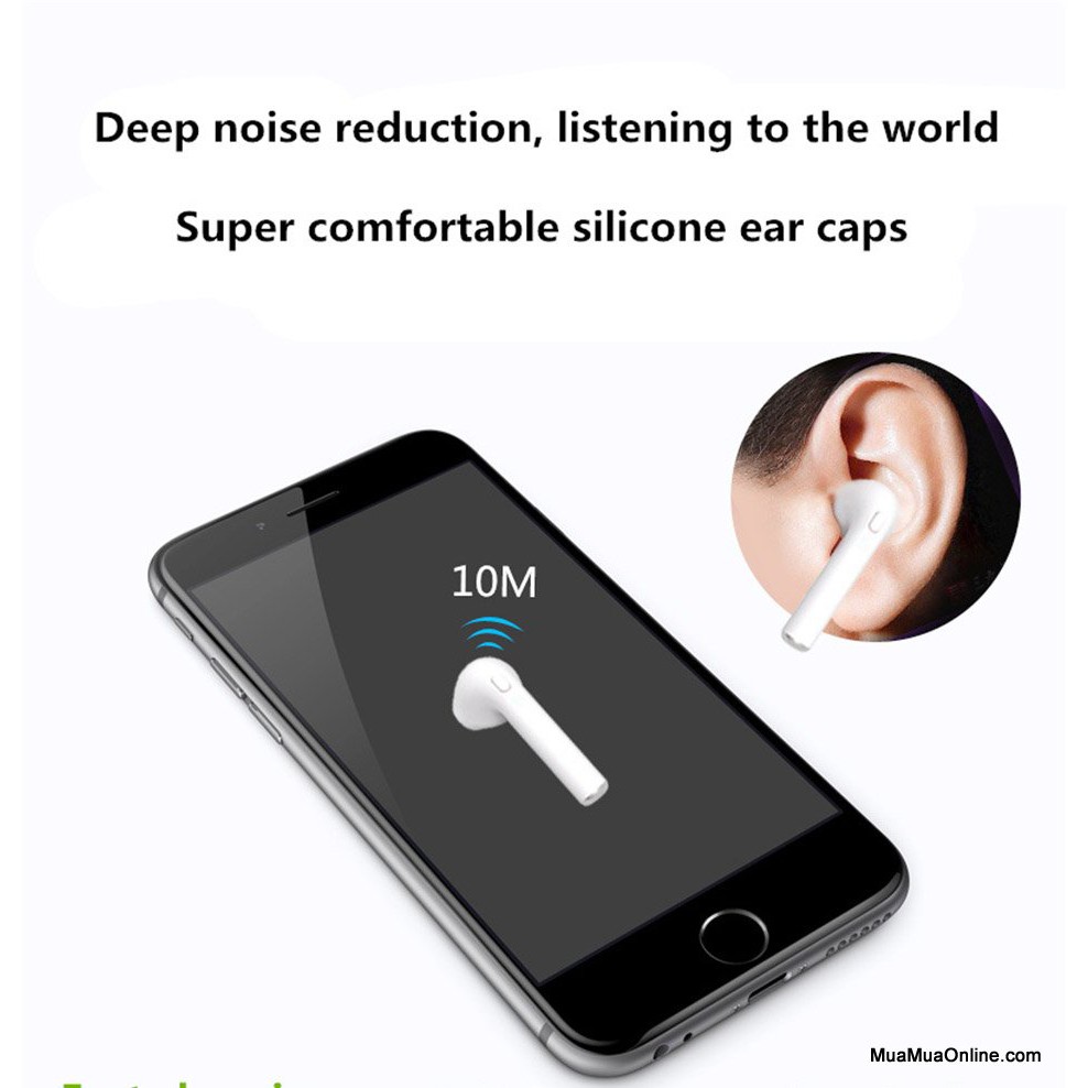 Tai nghe bluetooth i7 - 1 Bên Tai | BigBuy360 - bigbuy360.vn