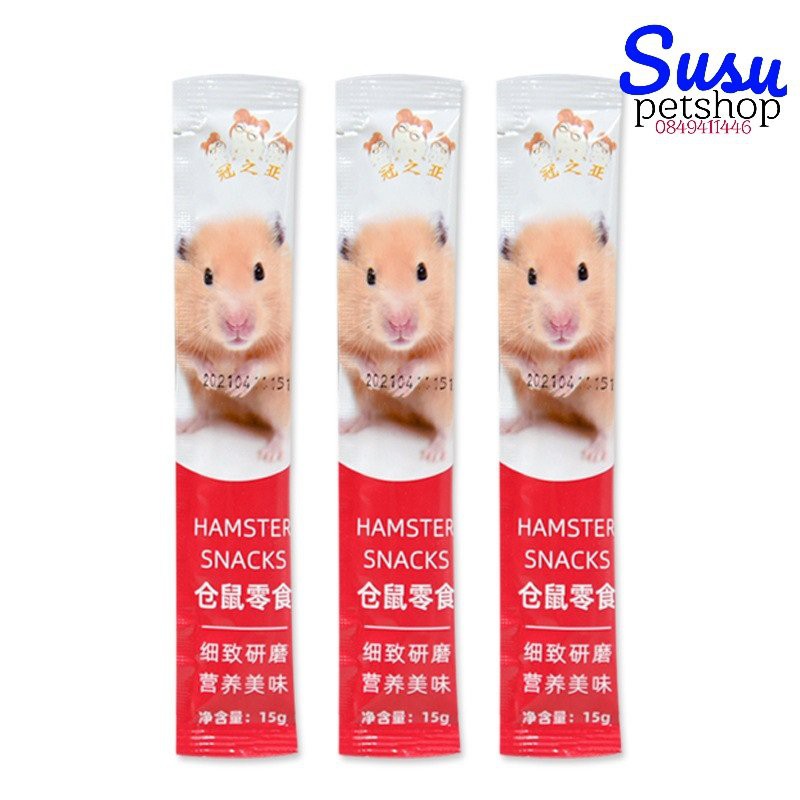Gel dinh dưỡng cho Hamster (túi 15gr) Gấu vàng