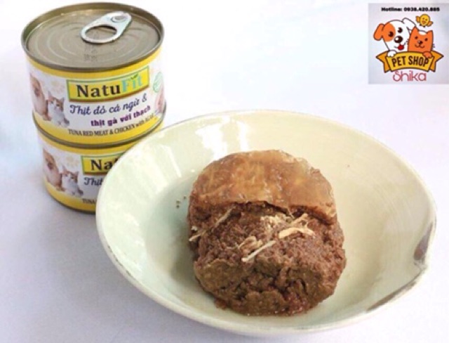 Pate NatuFit 160g dành cho chó và mèo mọi lứa tuổi