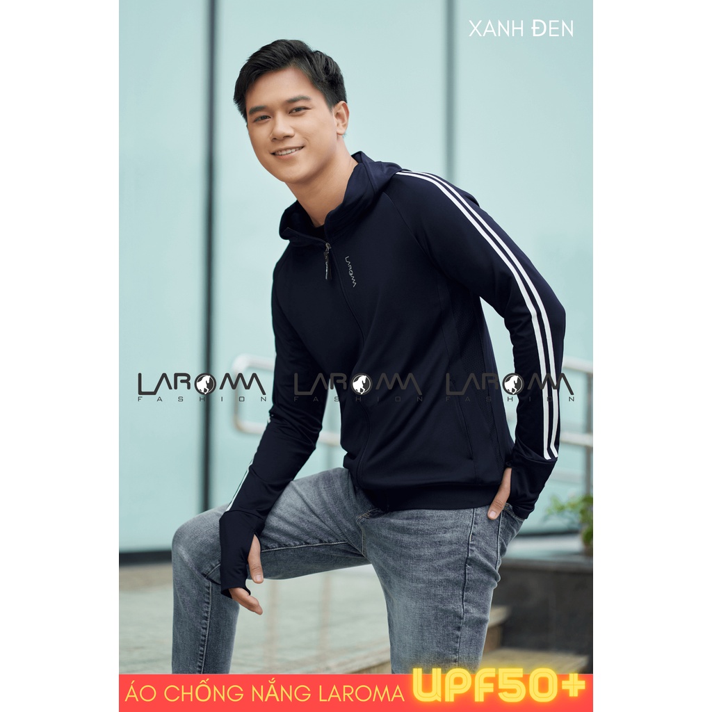 LAROMA Áo chống nắng nam UPF50+ | Làm mát | Kháng khuẩn | Khử mùi