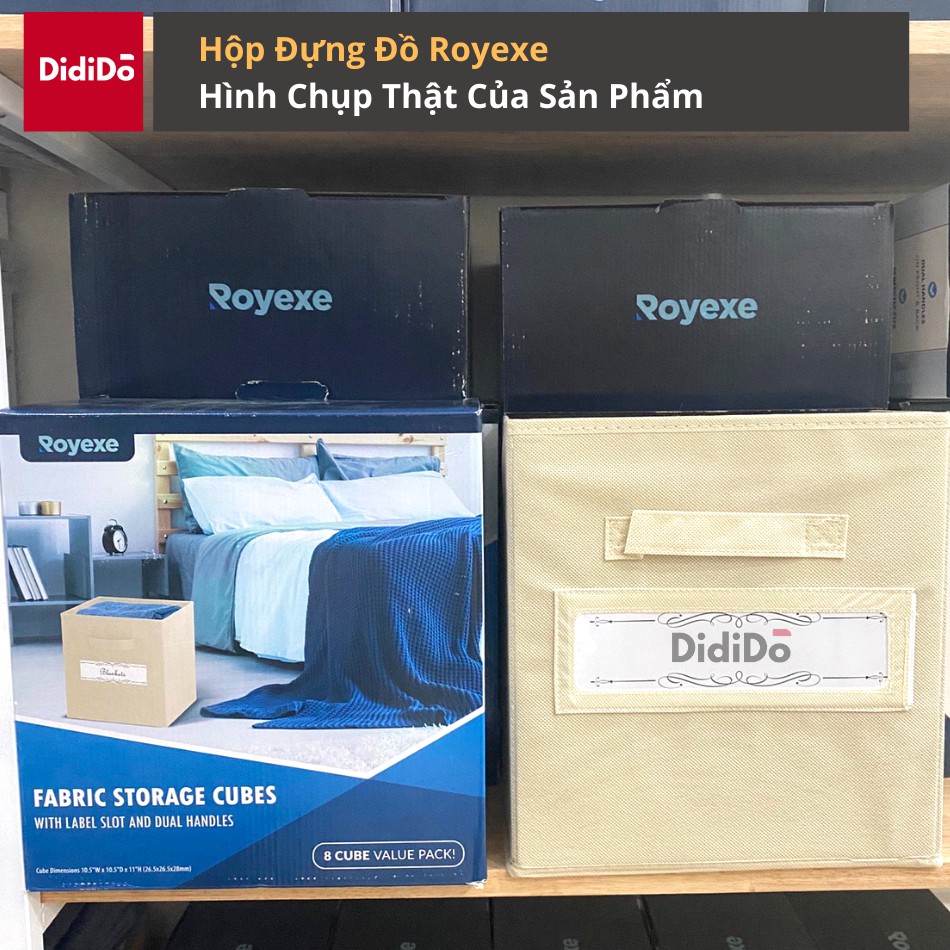 Set 8 hộp đựng đồ ROYEXE chính hãng full box