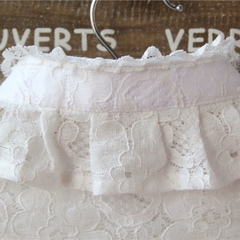 Cổ Áo Sơ Mi Giả Màu Sắc Thời Trang Cho Nữ