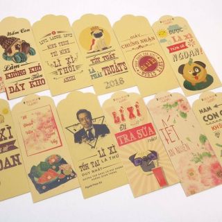 Bao lì xì mẫu 2018