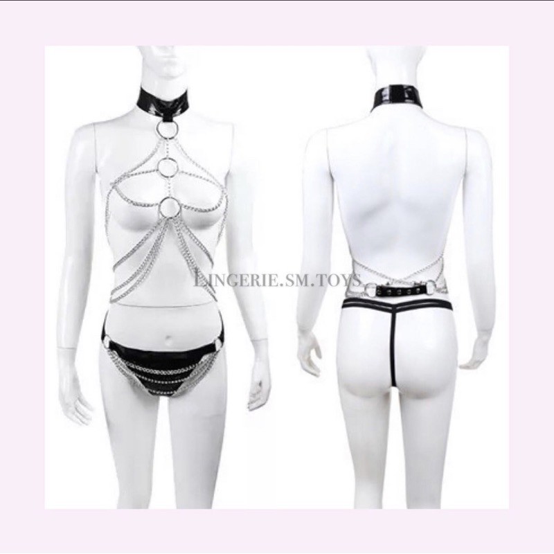 Set Da S-M Dây Xích Gợi Cảm | Nội Y Cao Cấp Sexy | BigBuy360 - bigbuy360.vn