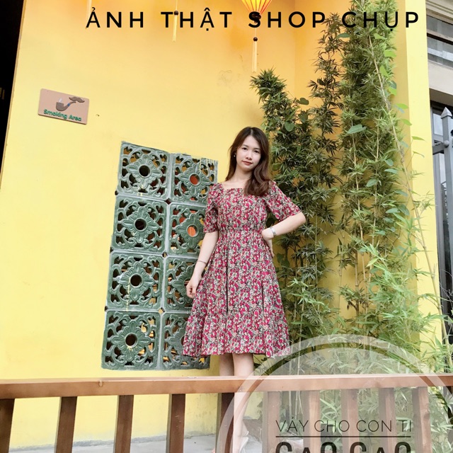 Vây hoa sang chảnh cho con bú sz S- XXL 💋ẢNH THẬT SHOP CHỤP