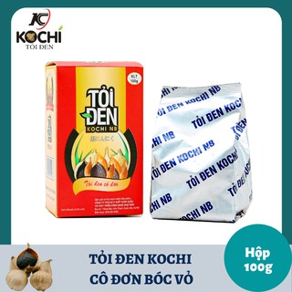 TỎI ĐEN KOCHI CÔ ĐƠN BÓC VỎ 100G️