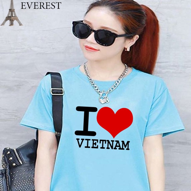 Áo thun I love Việt nam