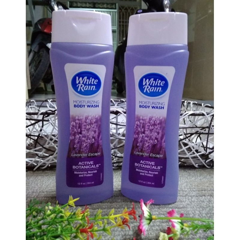 Sữa tắm dưỡng ẩm White Rain Lavender Escape 443ml hàng xách tay Mỹ