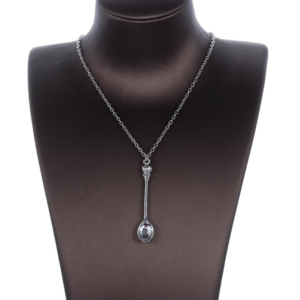 Vòng Cổ Trang Sức CLEVER|Muỗng Hình Vương Miện Mini Xinh Xắn