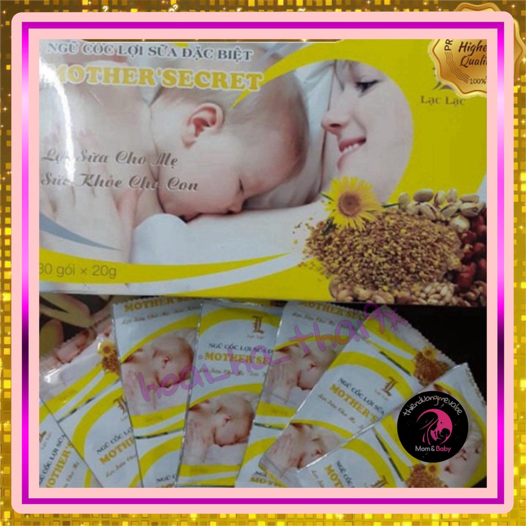 Ngũ cốc lợi sữa đặc biệt Lạc Lạc (30 gói/hộp) | BigBuy360 - bigbuy360.vn