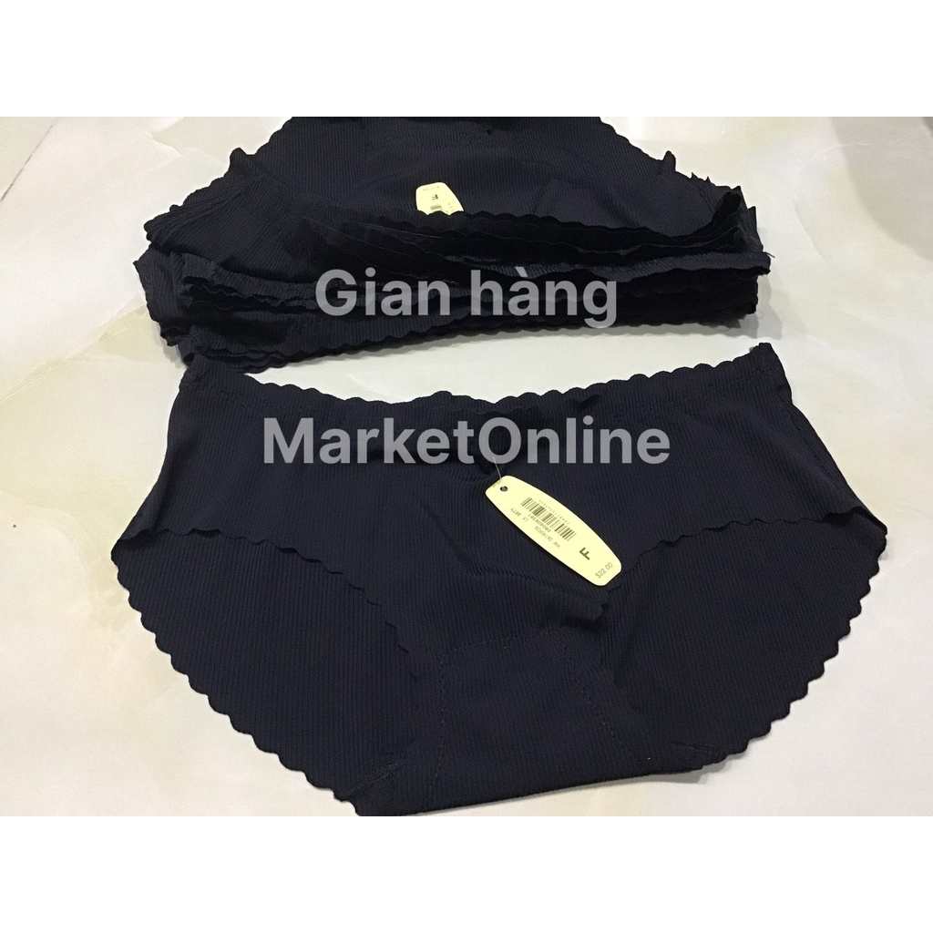 Set 10 quần lót nữ su 2015 2016 loại 1 màu đen mát lạnh đường may chắc chắn không viền mông nội y MarketOnline
