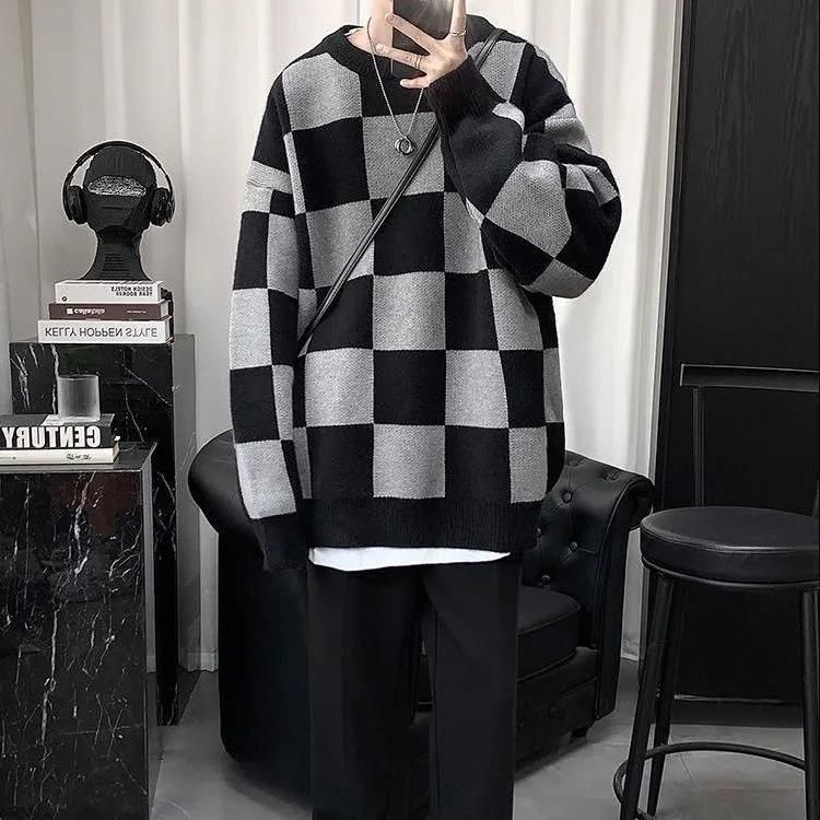 Áo Sweater Dài Tay Thiết Kế Mới Thời Trang Mùa Đông Dành Cho Nam
