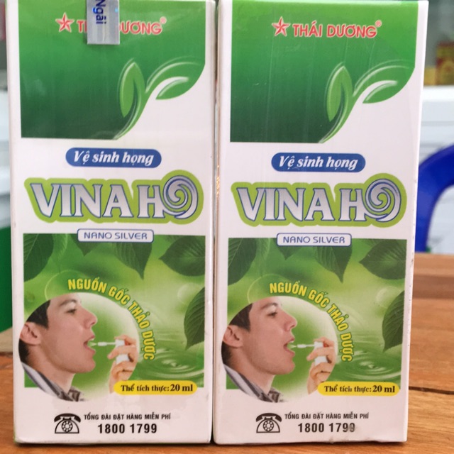 VỆ SINH HỌNG- VINAHO ( THÁI DƯƠNG) 20ml