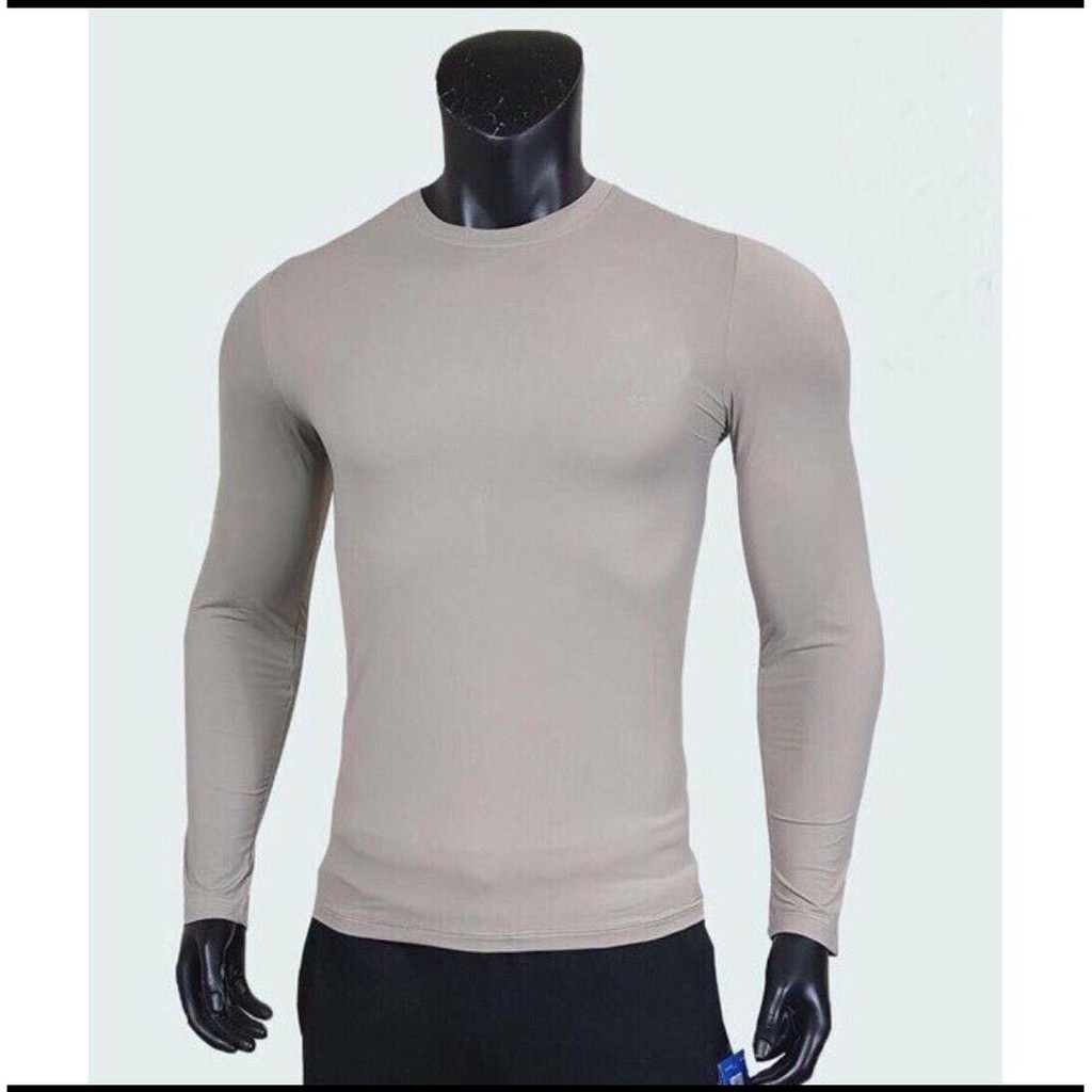 Áo thu đông nam, áo giữ nhiệt thể thao, tập gym co giãn 4 chiều - OMAN AG040