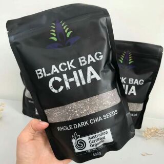 Hạt chia black bag chia seeds 500gr - úc