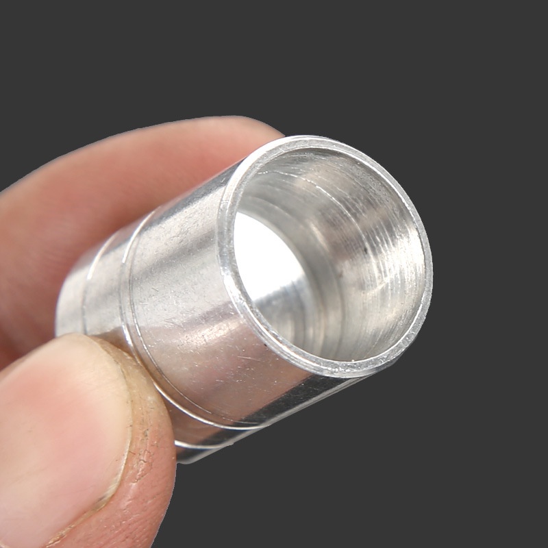 Đầu ren 8mm hợp kim nhôm chế vẩy mổi, lắp gác cần, cán vợt...