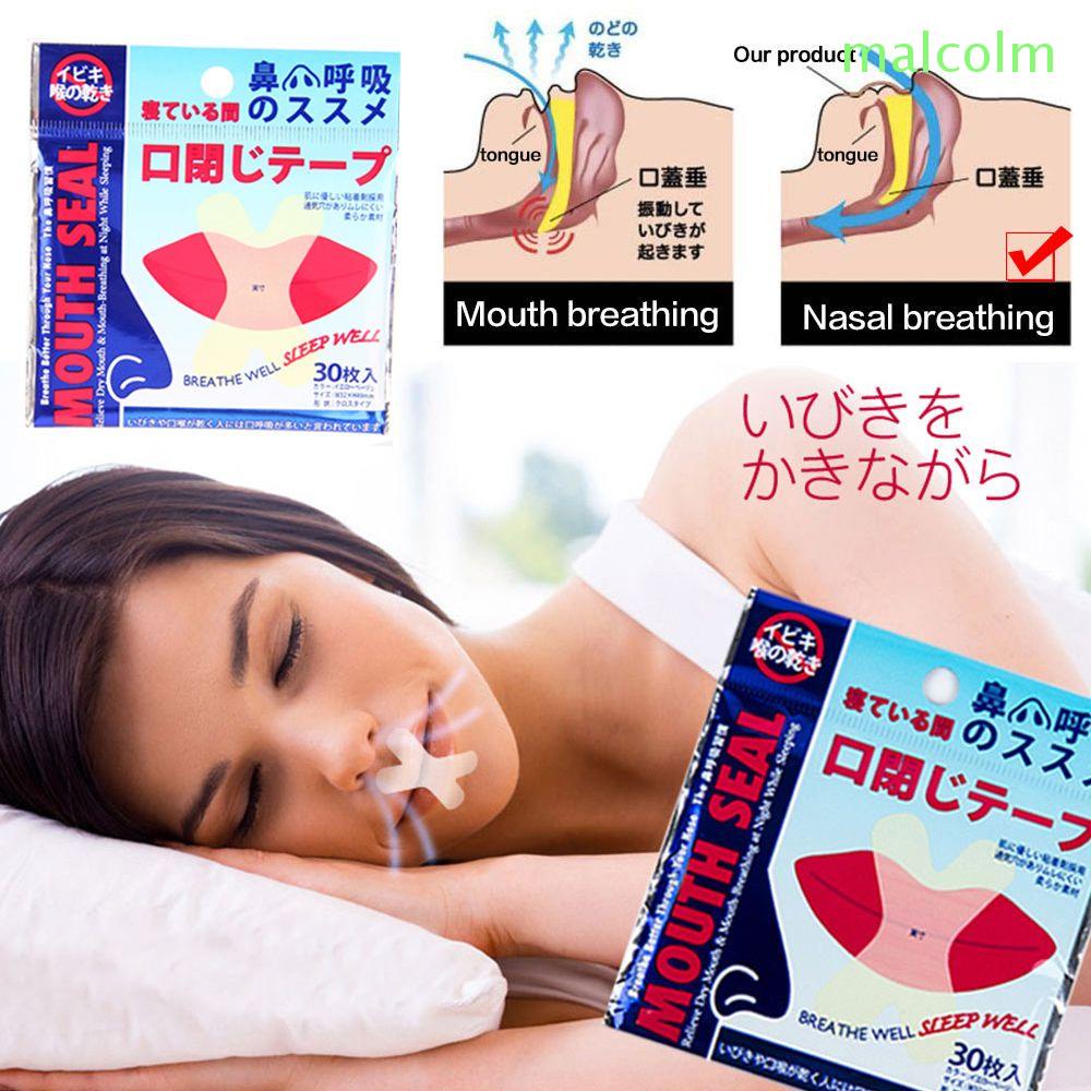 [Hàng mới về] Miếng dán môi khi ngủ thoáng khi giảm tiếng ồn thiết kế an toàn chuyên nghiệp sử dụng tiện lợi