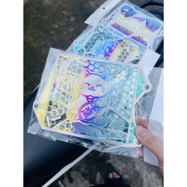 Che két nước titanium chính hãng cho Vario Raider Satria cực sáng đẹp