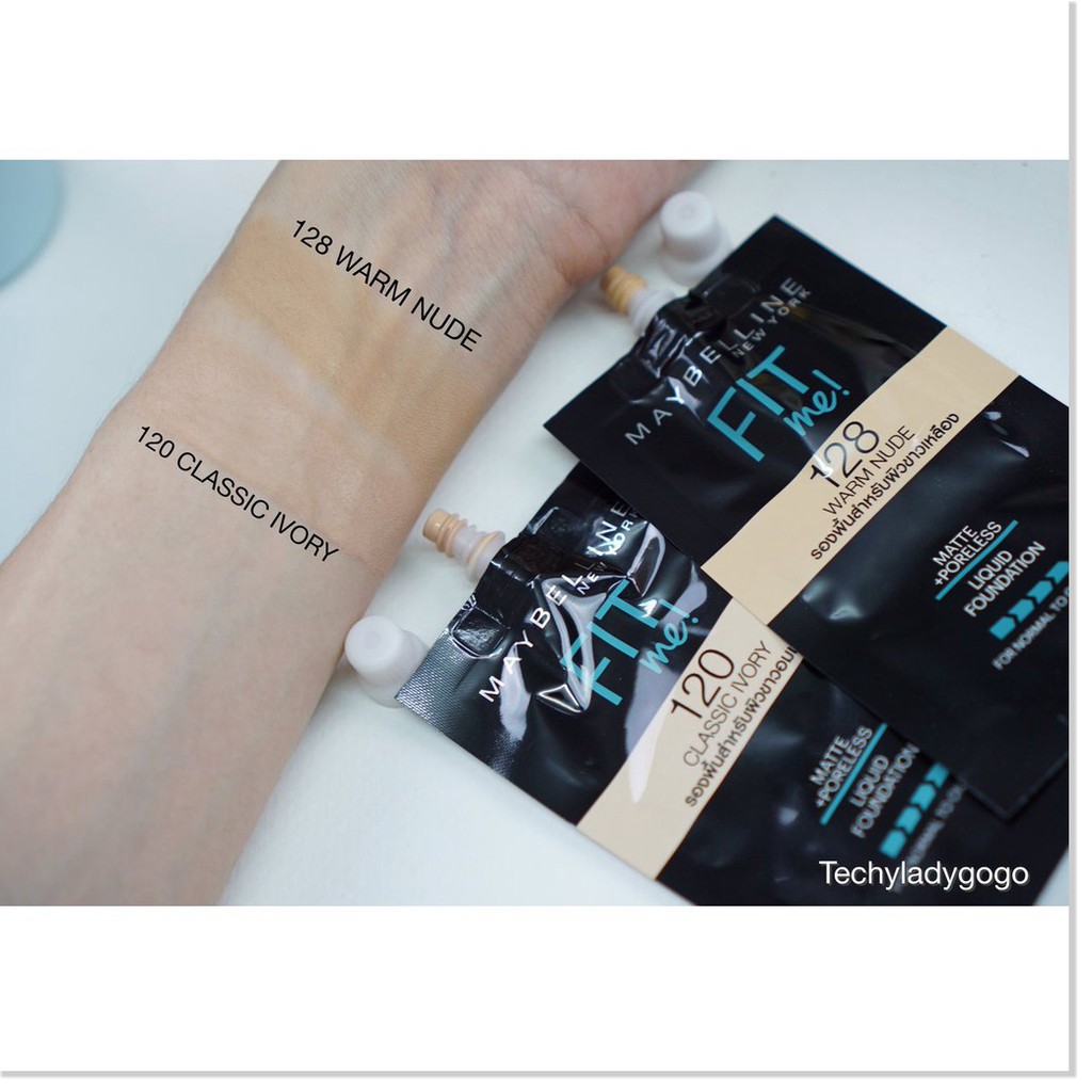 [Mã giảm giá mỹ phẩm chính hãng] Combo 6 Kem Nền Mịn Lì Maybelline Fit Me Matte Poreless Foundation 5mlx6 | BigBuy360 - bigbuy360.vn