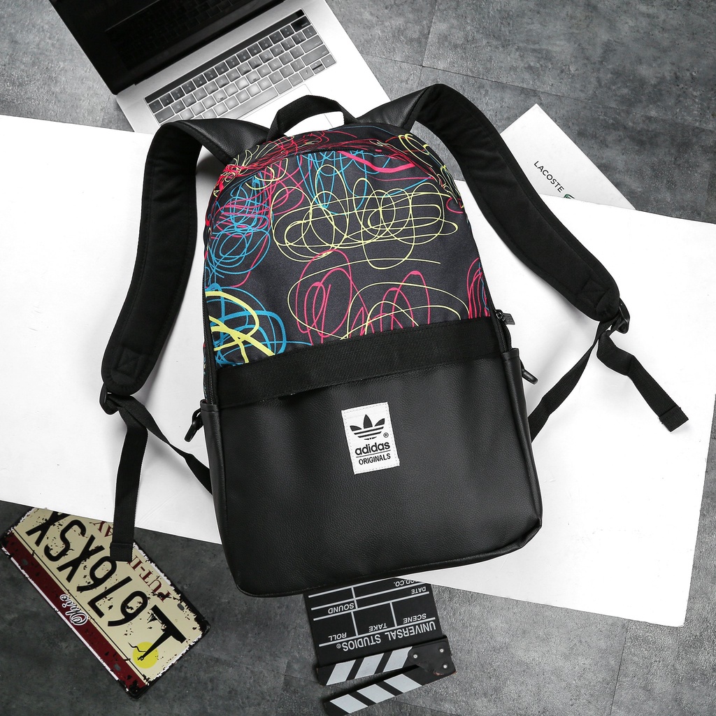 Balo Multicolor thời trang chống nước tốt có ngăn laptop 15,6icnh bảo hành trọn đời