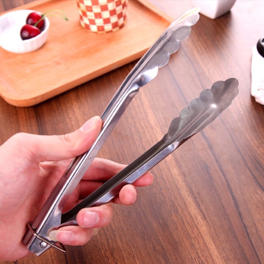 Kẹp Inox Gắp Thức Ăn, Đồ Nóng, Đá 88104 Sỉ Lẻ Gia Dụng