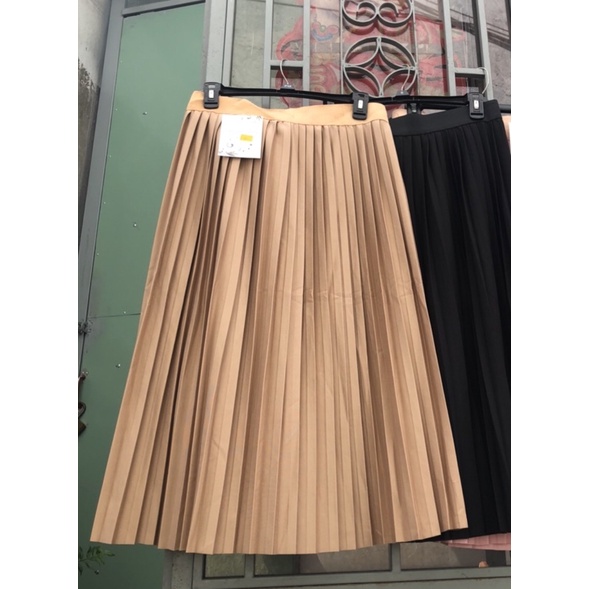 BIGSIZE 60-100kg chân váy dập ly dài 75cm