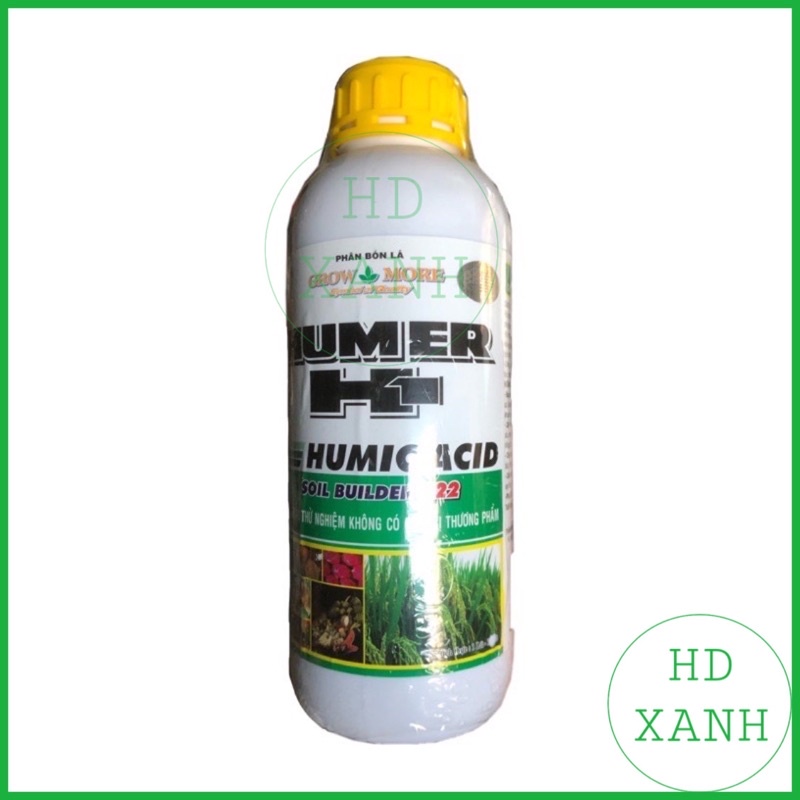 Humic acid 322 chai 1 lít - phân bón lá growmore