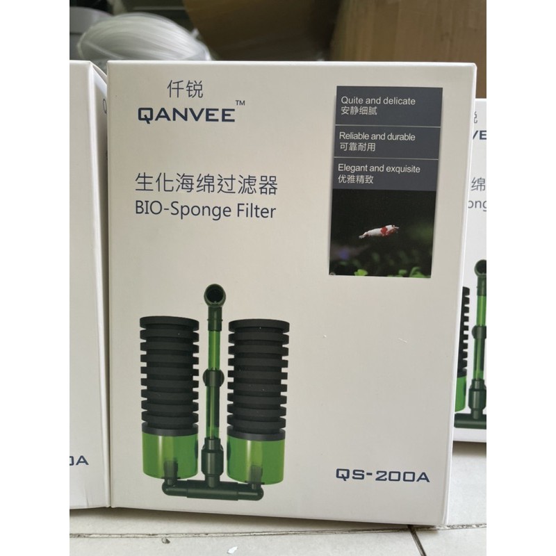 Lọc BIO QS200A / Qs100A - Lọc vi sinh - airlift - Qanvee