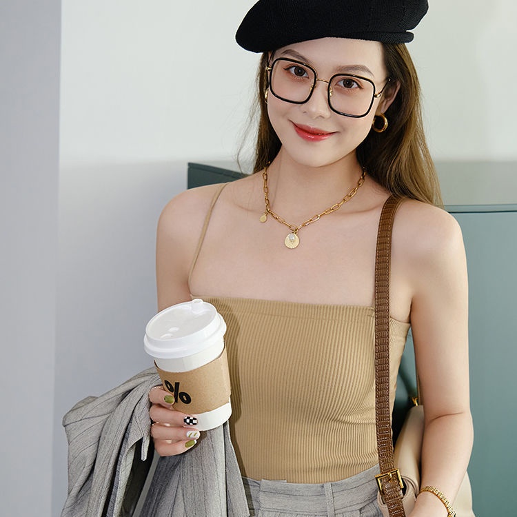 Áo Hai Dây Màu Sắc Trơn Quyến Rũ Cho Nữ