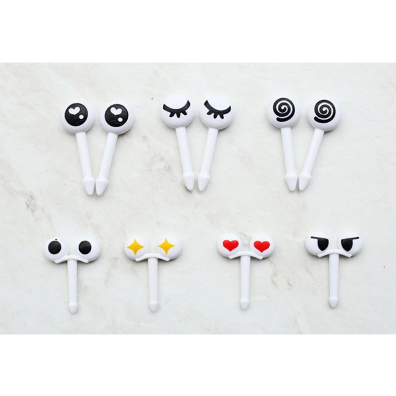 Set 10 Xiên Mini Dễ Thương Dùng Để Trang Trí Bánh