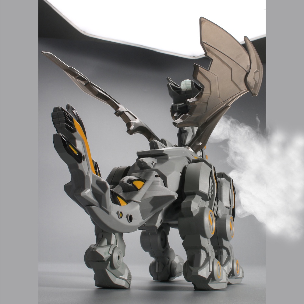 Khủng long đồ chơi phun lửa cỡ lớn 42cm giá rẻ cho bé, robot khủng long đồ chơi giải trí cho trẻ em BOBIKIDS KL02