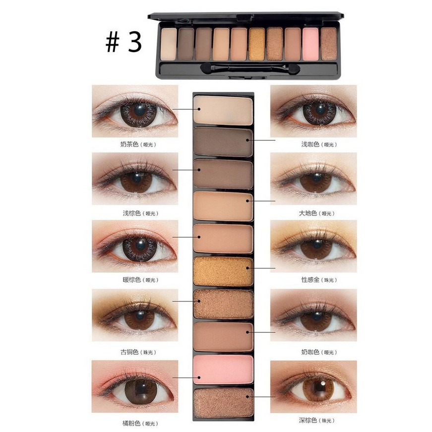 Bảng phấn mắt Play Color Eyes của Lameila hàng nội địa Trung