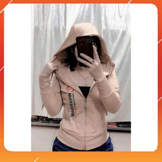 Áo Khoác Da Cá Chống Nắng Logo wes Thêu Thời Trang- Y Hình 💟