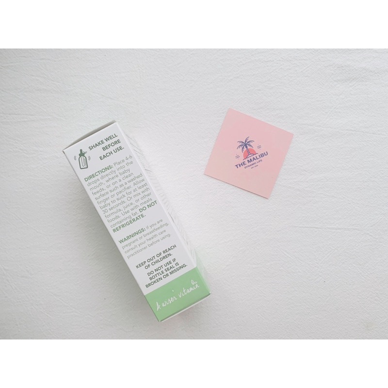 Vitamin D3 + K2 Thuần Chay LIVEWISE BABY - Mỹ