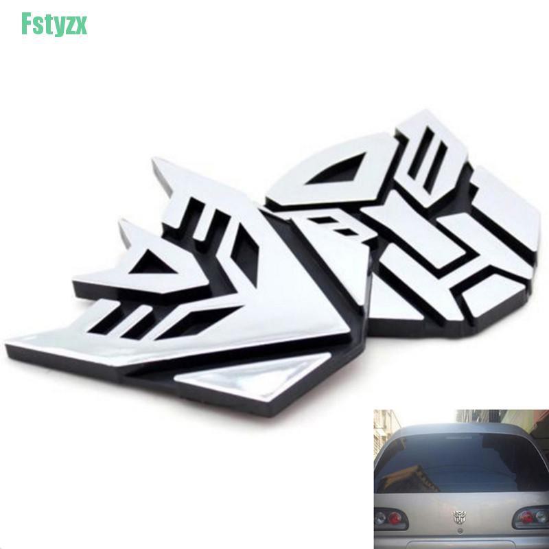 fstyzx 3D Logo Protector Autobot Transformers Emblem Badge Graphics Decal Car Sticker