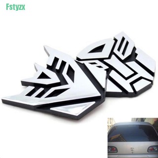 Decal DáN Logo Transformers 3D Cho Xe Hơi