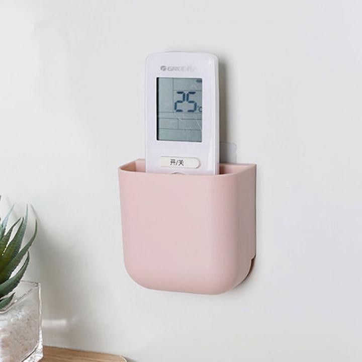 Giá Đựng Remote Dán Tường, Hộp Đựng Điều Khiển Tivi, Điều Hòa Đa Năng
