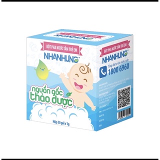✅bột pha nước tắm nhân hưng giảm mẩn ngứa rôm sảy