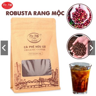 500G Cà phê Robusta Rang Xay Nguyên Chất - Rang mộc MR RÔ