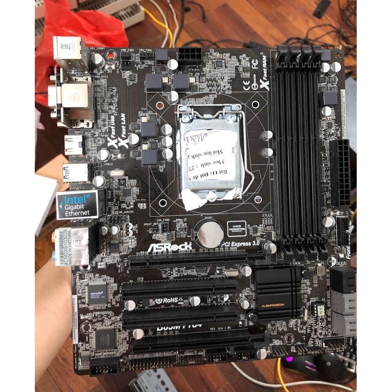 Main Asrock B85M Pro4 chạy tốt