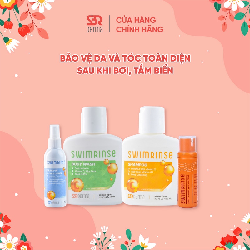 Dầu Gội SwimRinse Dành Cho Bơi Lội và Tắm Biển