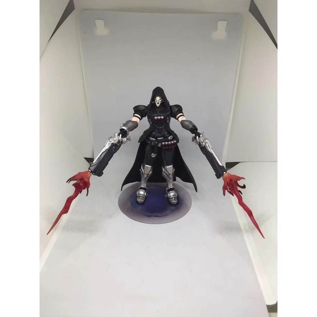 ✲Overwatch figma393 OW Grim Reaper, có khớp, mô hình hình hộp