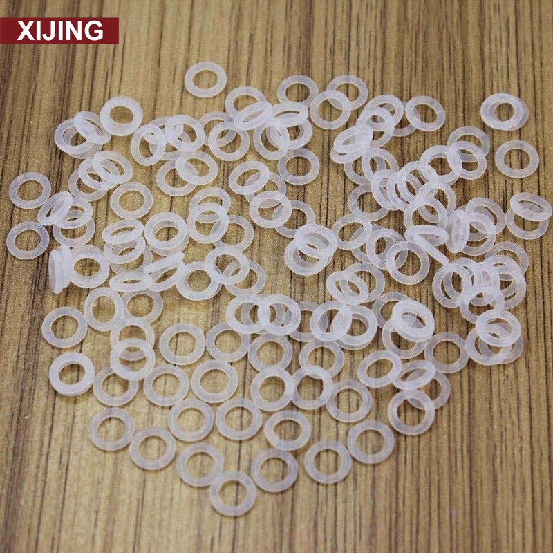 Set 120 vòng đệm cao su tròn màu trắng thay thế cho bàn phím cơ Cherry MX