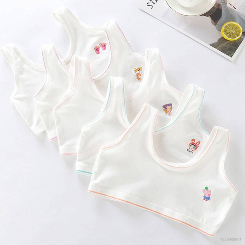 9-10 - 11-12 Tuổi Áo Ngực Thể Thao Dành Cho Bé Gái