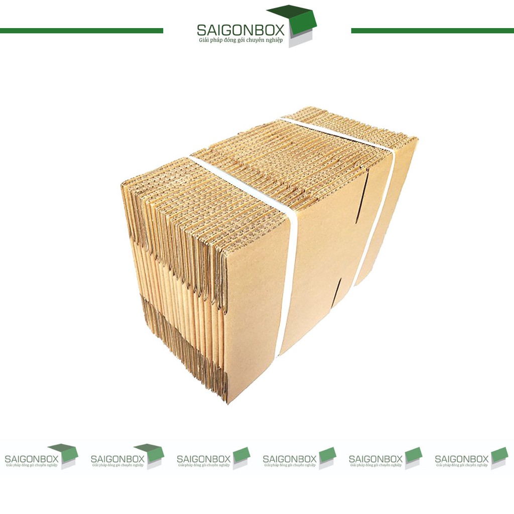 [GIÁ TẬN XƯỞNG] Combo 10 hộp giấy carton size 16x6x6 cm để đóng gói hàng hóa